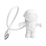 Design Compact Et Portable: Avec des dimensions de 1.77 x 1.26 x 2.20 pouces et un poids léger de 68 g, cette lampe usb astronaute est facile à transporter, parfaite pour une utilisation à la maison, au bureau ou en voyage