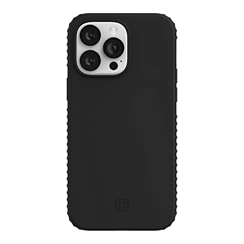 Incipio Grip for MagSafe Series Case for iPhone 14 Pro Max, Multi-Directional Grip, 14 ft (4.3m) Drop Protection - Black (IPH-2015-BLK) Cover