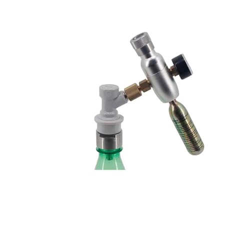 La Mejor Lista de Equipo de carbonatación , tabla con los diez mejores. 49 Equipos de elaboración de cerveza Kit de carbonatación de cerveza y agua gasificada Tapa de carbonatación con cierre de bola y púa de 5/16' Dióxido de carbono apto for...