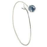 GLSTOY Pulsera Abierta de Metal con Charm de Brazalete Creativo y Delicado para Mujer Accesorio Versátil y Elegante para Ocasiones Especiales