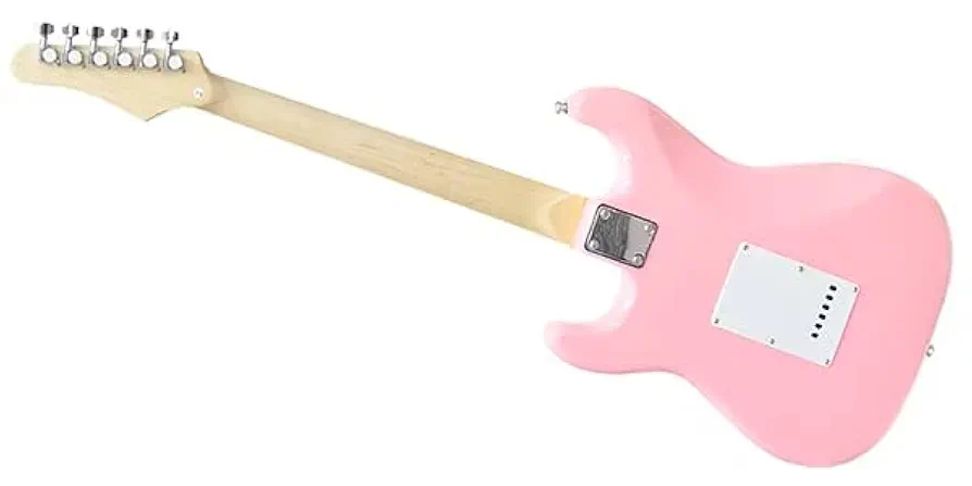 ストラトギター(ピンク)PLAYTECHプレイテック初心者向け PLAYTECH ( プレイテック ) ST025 PINK 570mmスケールタイプ