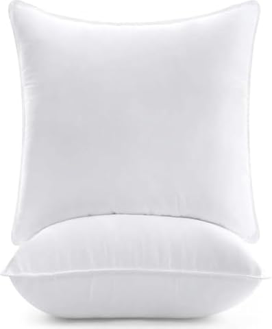 Utopia Bedding Premium Poduszki Łóżkowe (Zestaw 2 szt.), 60 x 60 cm