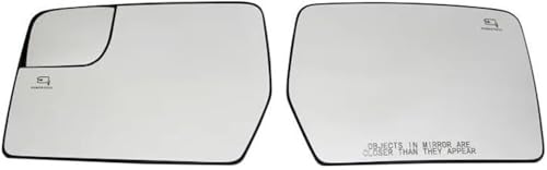 Espejo retrovisor de cristal izquierdo y derecho para F150 2011-2014 gran angular de coche 3