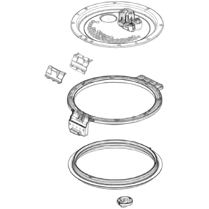 東芝 炊飯器 内蓋 ウチフタ 320A2276 東芝 炊飯器 内蓋 ウチフタ 320A2276
