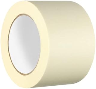GTSE Masking Tape, 75mm (3) x 50m, Wide Cream Painters Tape for Painting, Decorating and DIY, 1 Rolls