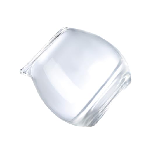 AUTSUPPL Mini Tazza Di Latte in Vetro Trasparente 20ml Beccuccio Versatore, Bricco Per Salsa Multifunzionale Per Casa, Ristorante e Caffetteria