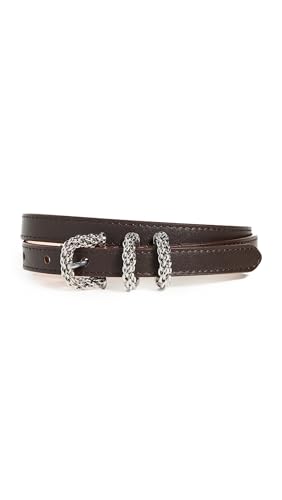 BY FAR Women's Kat Tabac Nappa Leather Belt