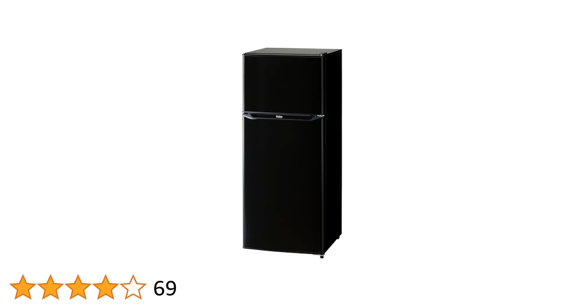 Haier 冷蔵庫 JR-N130A 黒 130L 2018年製 ヨドバシ.com - ハイアール Haier 冷凍冷蔵庫 （130L・右開き