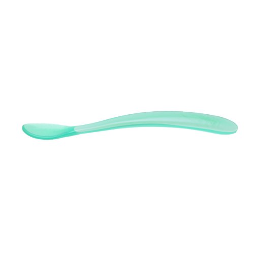 Colheres de Silicone, 6 M+, 2 Unidades, Chicco, Verde