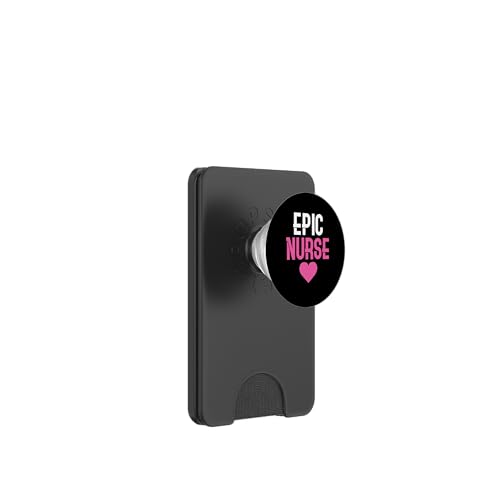 Epic Nurse Work Soins Infirmiers hospitaliers PopSockets PopWallet pour MagSafe
