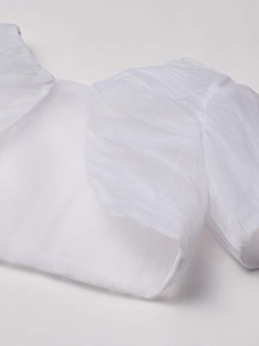 Girls' Cap Sleeve Tulle Bolero Jacket2