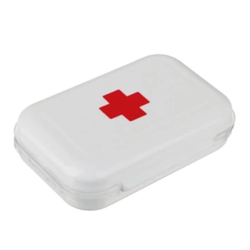 Genérico Porta Comprimido Estojo Caixa Organizadora 8 Compartimentos, PREMIUM