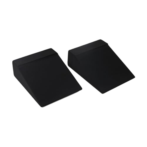 Menolana 2Pcs Squat Wedge Blocks Calf Stretching Equipment Lightweight Portable Practical Professional for Squat Body Building Fitness