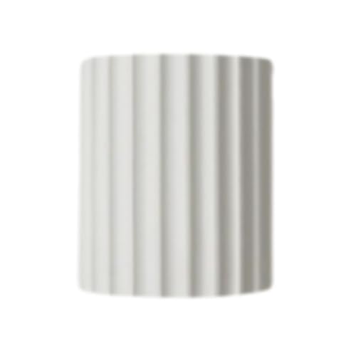 Lámpara de pared LED de resina para pasillo y comedor con luz cálida y fría