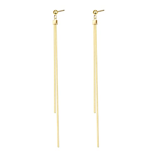Dainty Dangle Drop Minimalist Gold/Silver Earrings for Women