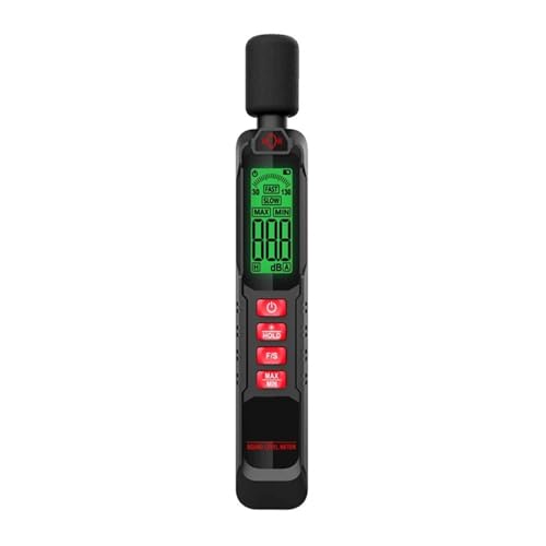 騒音計 加重測定器 メーター 30~130dB 高解像度ディスプレイ オーディオサウンドレベルメーター デシベルモニター