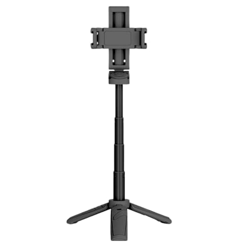 Trípode retráctil para teléfono móvil, trípode integrado para teléfono | Palo Selfie Ajustable de 360°, Diseño ligero | Soporte de trípode para teléfono inteligente Diseño integrado para grabación de
