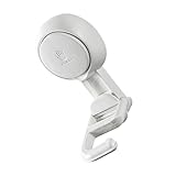 CIYODO Multifunktionaler Wand mopphalter ohne Bohren Starker Saugnapf mopclip für Besen Wischmop Regenschirm Platzsparender Organizer für Küche Bad Garage und Haushalt