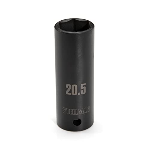Image of Steelman 61021 20.5mm x 1 /2-Inch Drive Thin Wall Deep Impact 6-Point Socket