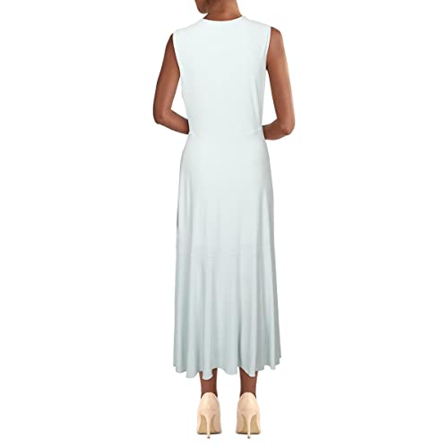 Robe maxi col en V BCBGMAXAZRIA silhouette élancée garantie