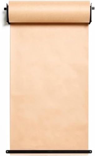 Support mural pour rouleau de papier avec cutter, design en acier durable pour gribouiller le dessin et les travaux manuels