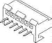 Molex Header Connector,PCB Mount,recept,10 Contacts,SKT,0.156 Pitch,pc Tail Terminal,Polarized Lck - 09-48-3104