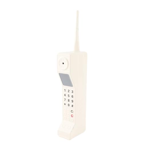 Materiale premium: il modello di cellulare retrò è realizzato in materiale di ferro di alta qualità, robusto, resistente all'usura, non facile da danneggiare e può essere utilizzato a lungo.