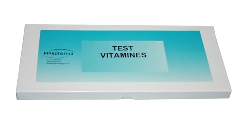 KINEPHRAMA Test de 20 Vitaminas en Ampollas solo para uso Kinesiologico | Set de Vitaminas A, C, D, E, K | Ver Vitaminas que Incluye en las Imágenes