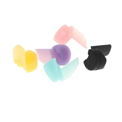 Baosity 5個シリコーンットサムレスト指ホルダーマウスピースキャップ正しい指位置維持するのに役立ち