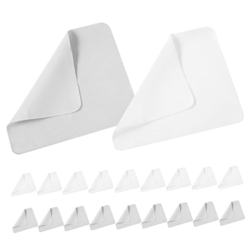 GRADENEVE エレガントな20個のソフトレンズクリーニング傷防止眼鏡クリーナーメガネ電話カメラ再利用可能なクリーニング布