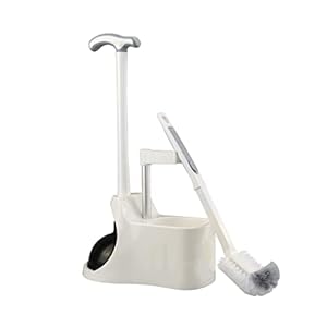 EndyAk Dual Action toiletreinigingsset met houder – Krachtige zuigontstopper voor grondige dieptereiniging