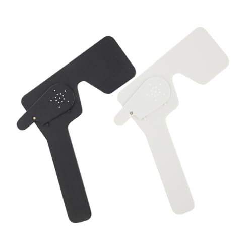 FRCOLOR 2pcs Vision Test Shading Plate Eye Cover for Vision Tester Eyesight Testing Kit Optometry