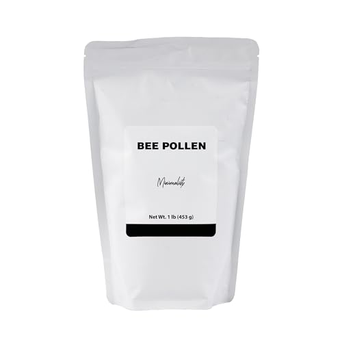 Image of Minimalist Bee Pollen, Natural Superfood and Smoothie Booster, Packaged for Convenience in a Resealable Bag (1 Pound)