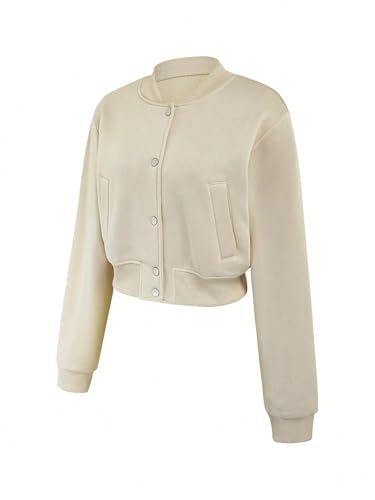 Chic White Women’s Fall Winter Jacket – Versatile X-Large Style for Every Occasion - Image 5