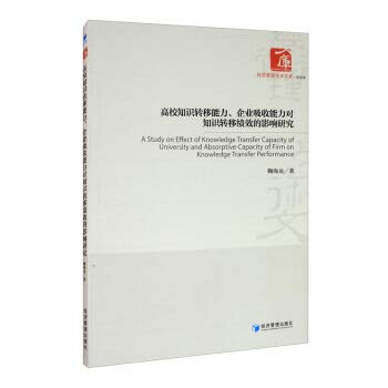 Research on the Influence of Knowledge Transfer Ability. Enterprise Absorption Capacity on Knowledge Transfer Performance(Chinese Edition)