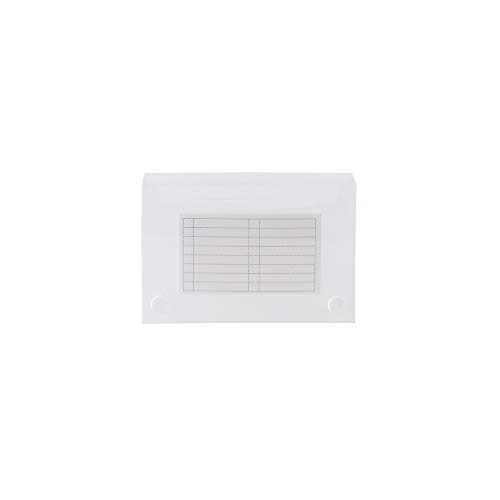 Filexec Capa para cartão de índice de produtos 10 x 15 cm, transparente, pacote com 2 (50305-20223)