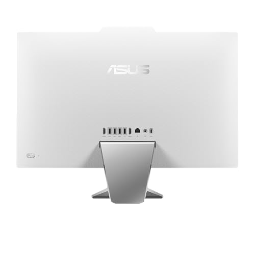 Image of ASUS A3402 All-in-One Desktop, 2024, 23.8 inch 1920 x 1080 IPS 60Hz Touch, Intel Core i5-1235U 10-Core, Intel Iris Xe Graphics, 24GB DDR4, 1TB SSD, Windows 11 Pro, Wi-Fi, BT 5.3, 720p Camera, White