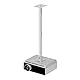 suptek Beamer Halterung Decke, Projektor Deckenhalterung Lang 360° Drehbar 90° Schwenkbar 90° Neigbar, 780-1250mm Deckenhalter Beamer Verstellbar für Projektoren bis 13,6 kg, weiß (PR05LW)