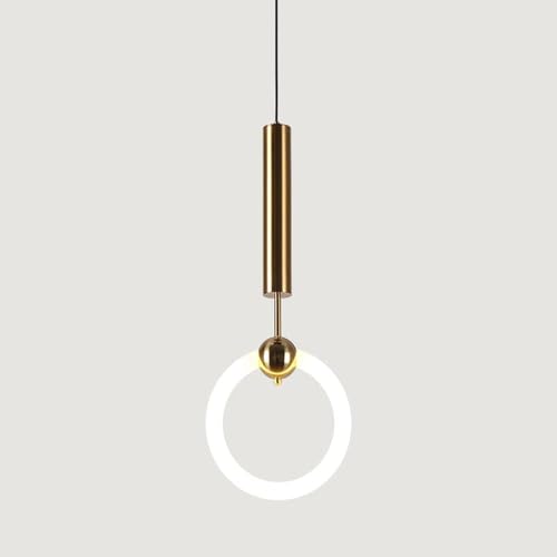 Plafonnier réglable LED avec suspension en métal pour couloir et salle de bain