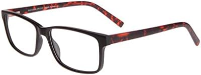 XPL New SUCCESS SS-110 Matte Black & Tortoise Eyeglasses 60/17/150 with Case