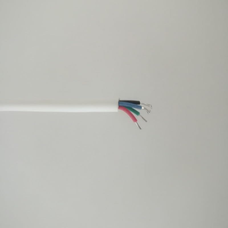 Wiring Connecting Terminals - 20pcs 10CM Wire 4PIN RGB Extension Cable Connector T Type 4Pins Plug for LED Strip Light RGB 5050 3528 LED Strip