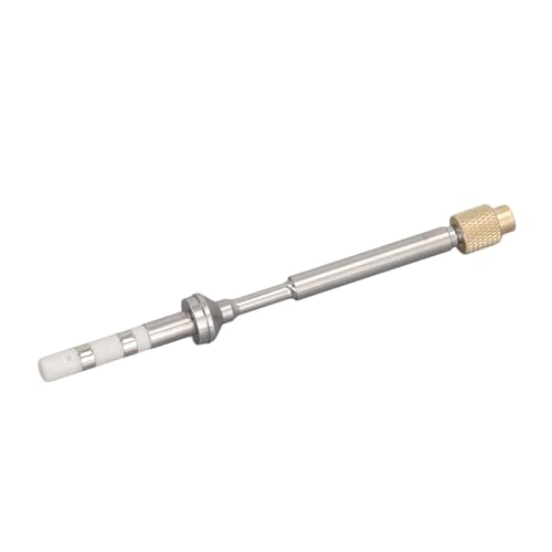 Image of Zunate and Soldering Iron Heat Set Insert Tips, Includes 7 Brass Threaded Tips for Easy to Replace with Knurling Joint, Compatible with 3D Printer