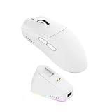 wireless charging base for iphone and watch RGB Magnetic Charging Dock: This gaming mouse features a magnetic RGB charging dock. Simply place the mouse on the dock to charge—no need to fuss with cables or ports, eliminating cable clutter and port wear. The dock's RGB lighting adds dynamic flair to your desk while ensuring your mouse stays fully charged and ready to go. It seamlessly blends convenient charging with eye-catching aesthetics, delivering both practical functionality and visual appeal.