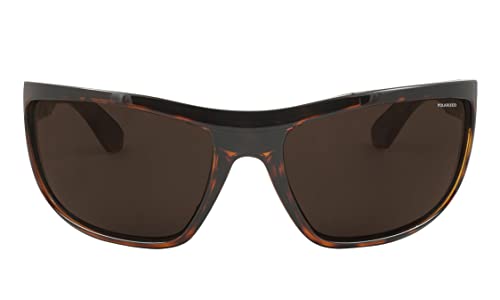 BOMBER Sunglasses - Hub Bomb Shiny Tortoise Frm/Brown Polarized Lens/Black Foam2