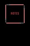 Notes: notebook for journaling lightsaber red, black 6x9 book 100 pages: Journal sheets