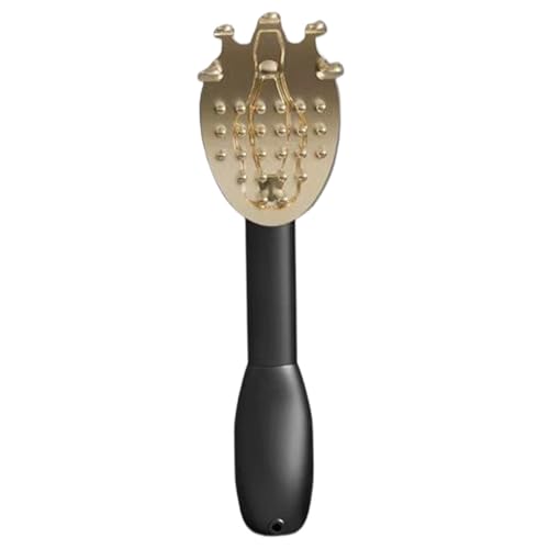 Rastreador trasero eléctrico de 1 por ciento, rascador de vibración suave extensible con mango ergonómico, rascador de retroceso telescópico para alivio de picazón en la oficina de viaje a casa