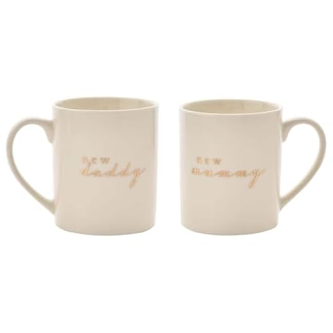 EFG Bambino Cg1321 New Mummy & New Daddy Mug Set, 200 g Cover