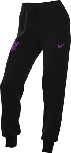 English Tech Nike HF5114 - Pantalón Deportivo de Forro Polar con Cintura Media para Mujer