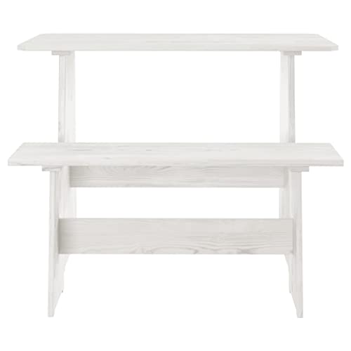 Table à manger avec banc stable et durable pour petits appartements - 2