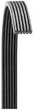 Mechanics Choice Supercharger Serpentine Belt for 2004-2007 Chevrolet, Saturn Cobalt, Ion (2.0L 122ci)